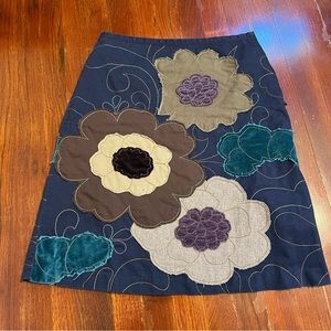 Floral Boden midi skirt. Size 10 R.